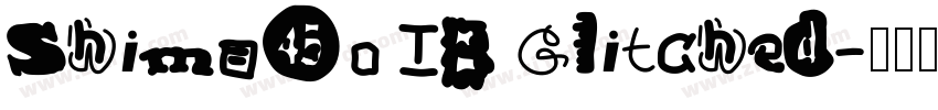 Shimano TB Glitched字体转换